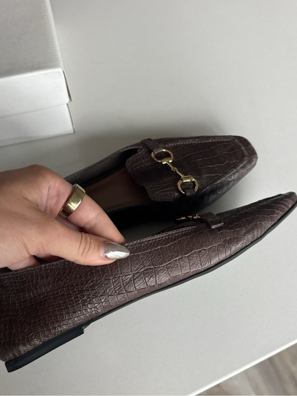 Raye brown loafers size 9 - Picture 2 of 3